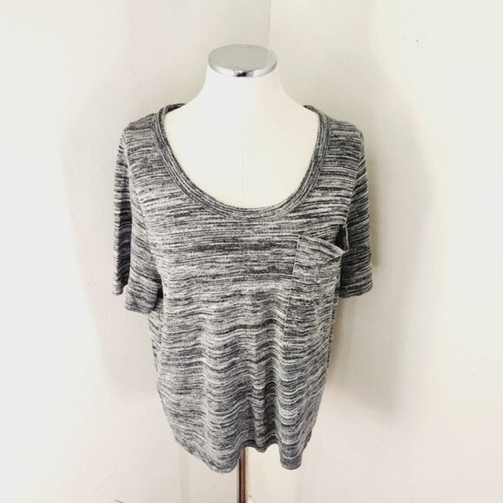 OLD‎ Navy Gray Loose Fitting Scoop Neck Top Women's Medium